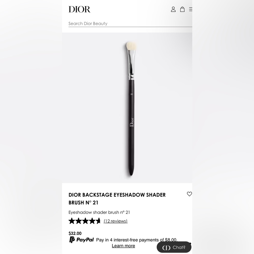 Dior Exclusive Makeup Cosmetic Bag Travel Vanity Case with Backstage Brush Set - Picture 9 of 9